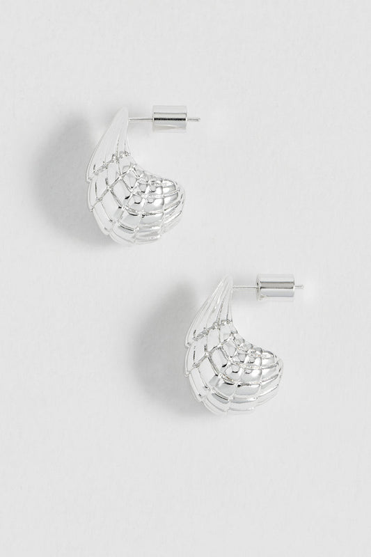 Seashell Teardrop Earrings