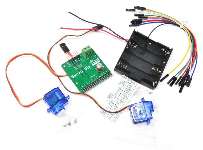 Servo Kit for Raspberry Pi by Monk Makes - The Pi Hut