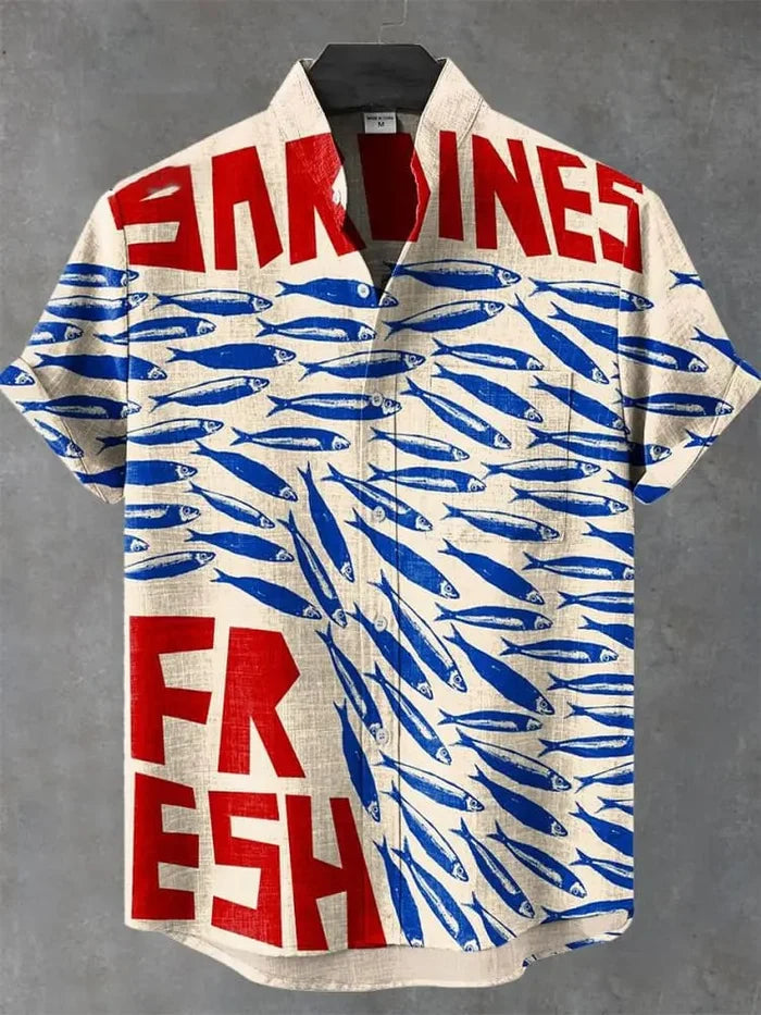 Séverin Dubreuil Men Summer Beach Top