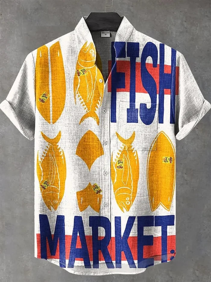 Séverin Dubreuil Men Summer Beach Top