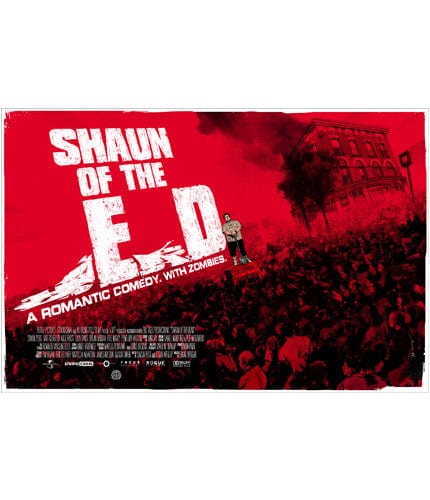 Shaun of the Dead   Variant Jock poster