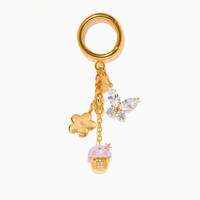 Shroomy Garden Bag Charm