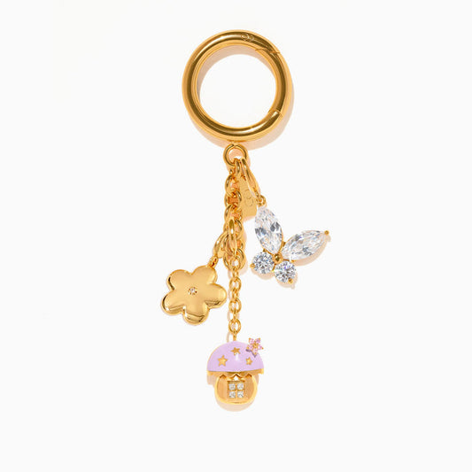 Shroomy Garden Bag Charm