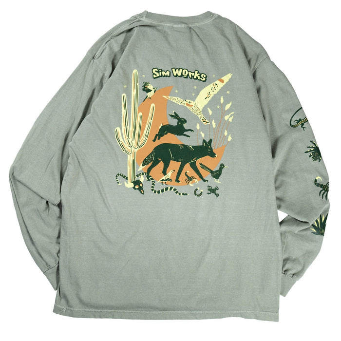 SimWorks Desert Animals Long Sleeve T-shirt