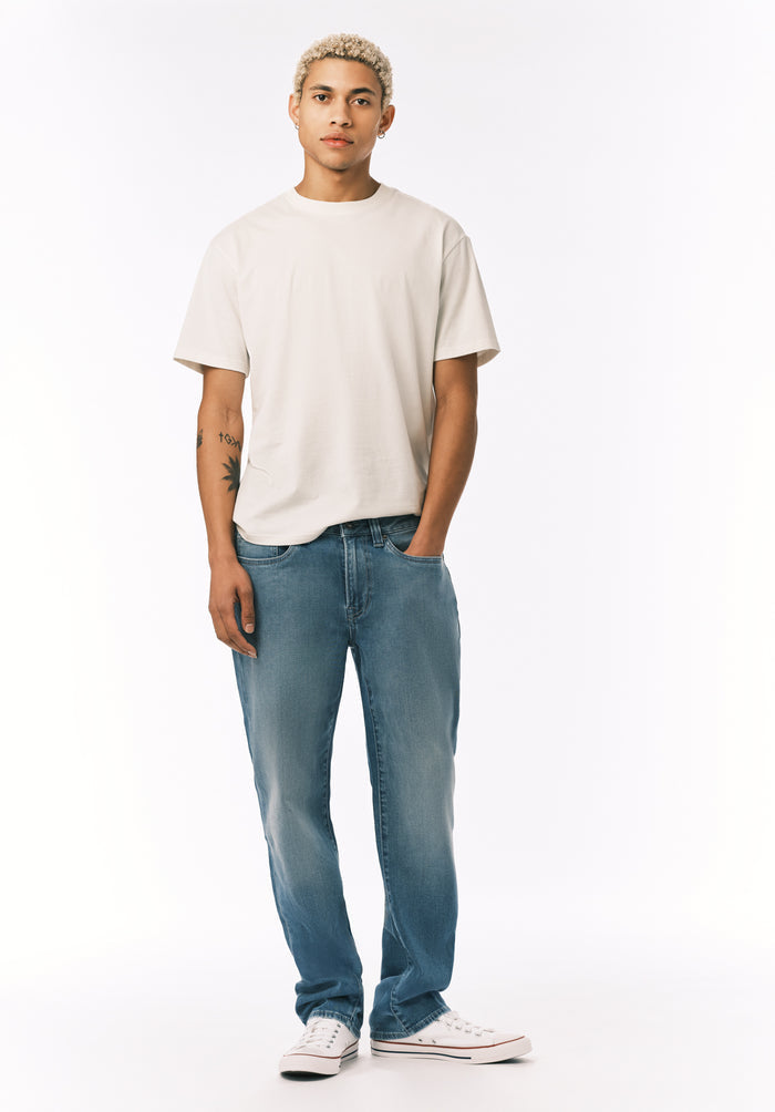 Buffalo Men Jeans Navy Denim Denim Pants Stretch