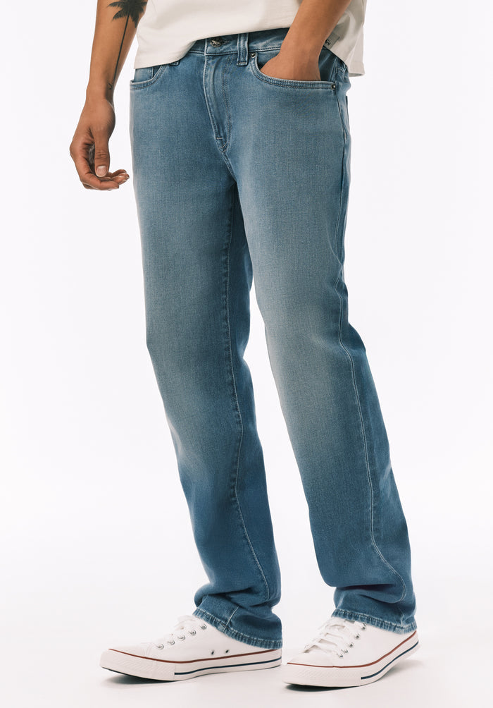 Buffalo Men Jeans Navy Denim Denim Pants Stretch