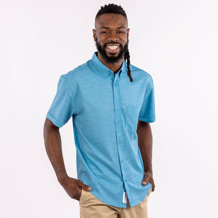 RSVLTS RSVLTS Short Sleeve Shirt Sky High – KUNUFLEX Short Sleeve Shirt Sky High – KUNUFLEX Short Sleeve Shirt
