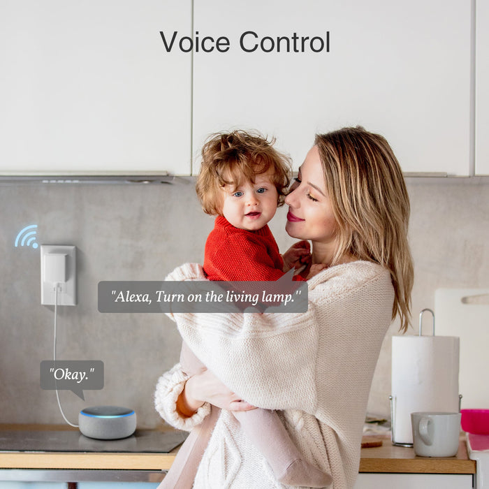 Smart in-Wall Outlet GHomeSmart® WO1 - GHome Smart Official