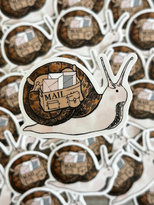 Snail Mail Vinyl Waterproof Sticker