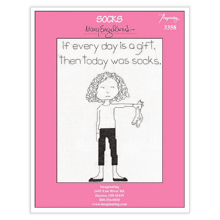 Socks Counted Cross Stitch Leaflet