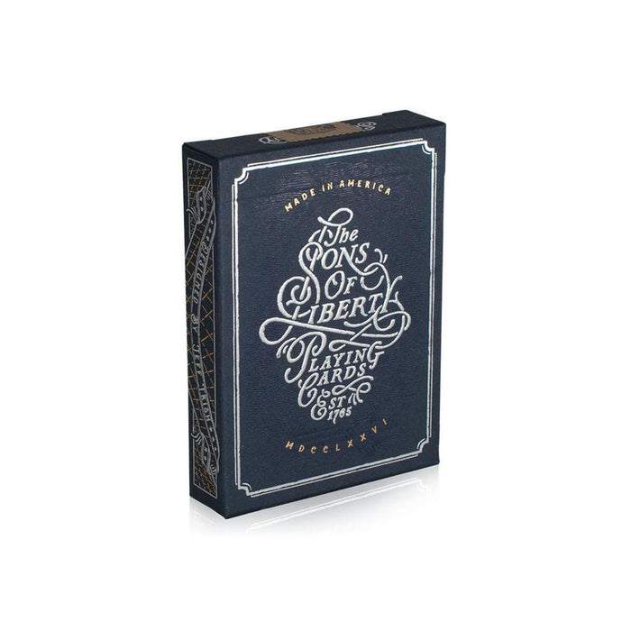 Sons of Liberty, Patriot Blue Playing Cards by Dan & Dave