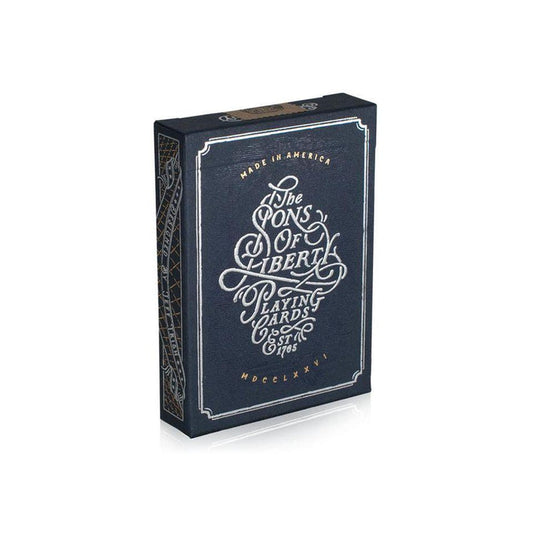 Sons of Liberty, Patriot Blue Playing Cards by Dan & Dave
