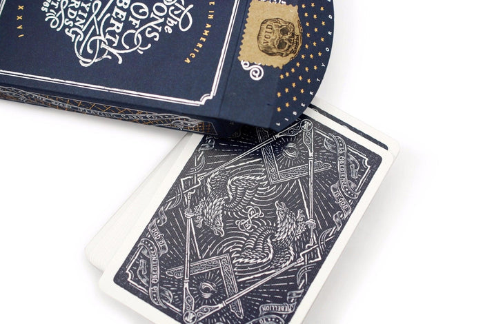 Sons of Liberty, Patriot Blue Playing Cards by Dan & Dave