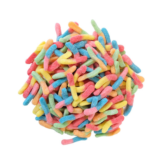 Sour neon worms - 1kg