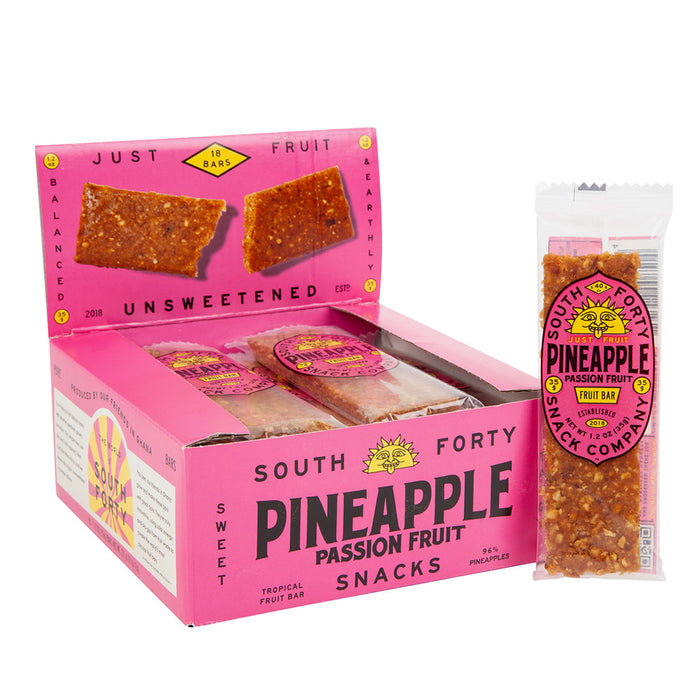 South Forty Snacks Pineapple Passion Candy Bar - 18 Count