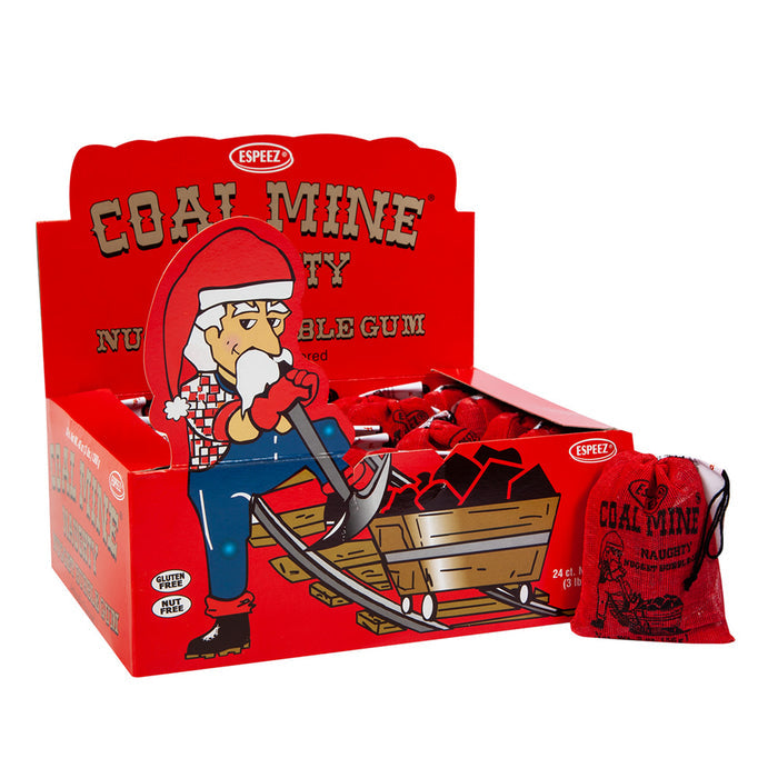 S.P. Enterprises Coal Mine Gum Nuggets - 24 Count