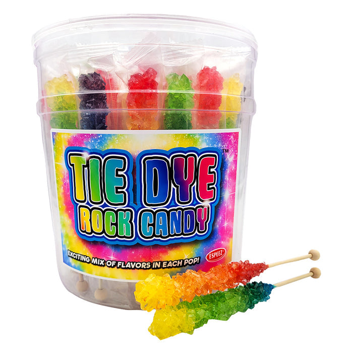 S.P. Enterprises Tie Dye Rock Candy Tub - 36 Count