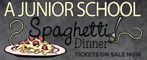 Spaghetti Dinner - Student Ticket - 600 PM Seating