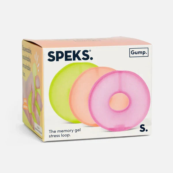 Speks Gump Loop Warm Pack Squish Ball Fidget Toy - Set of 3