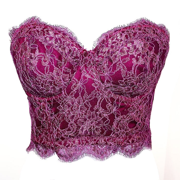 Spiced Wine Lace Bra Kit