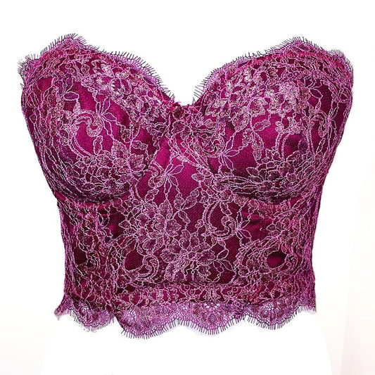 Spiced Wine Lace Bra Kit