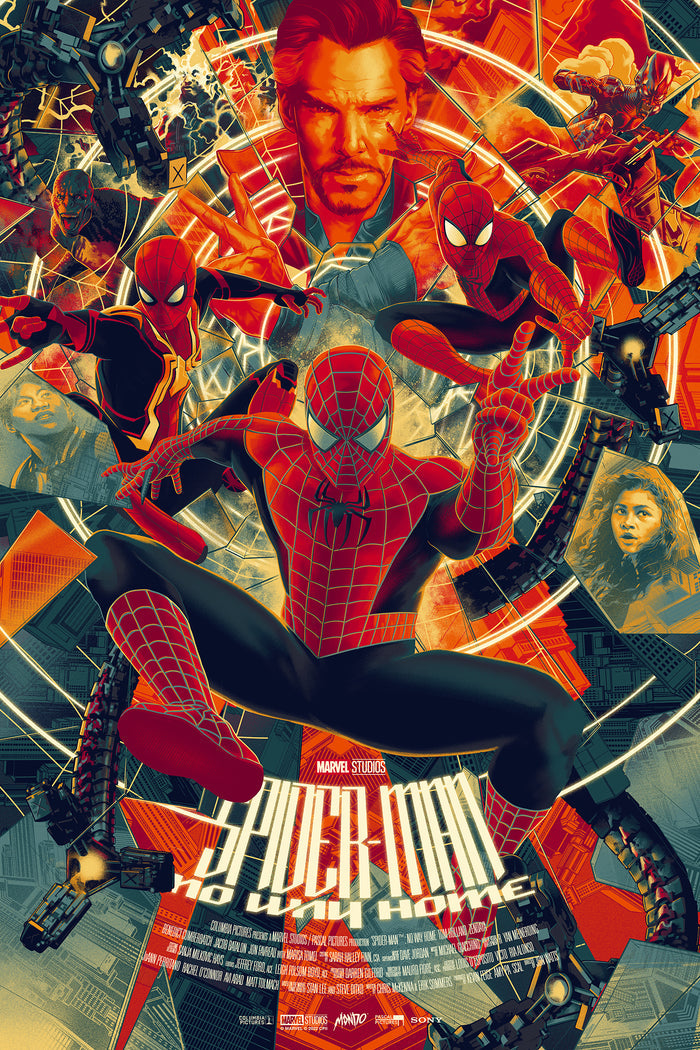 Spider-Man: No Way Home "Peter-Two" Variant (Timed Edition) Poster