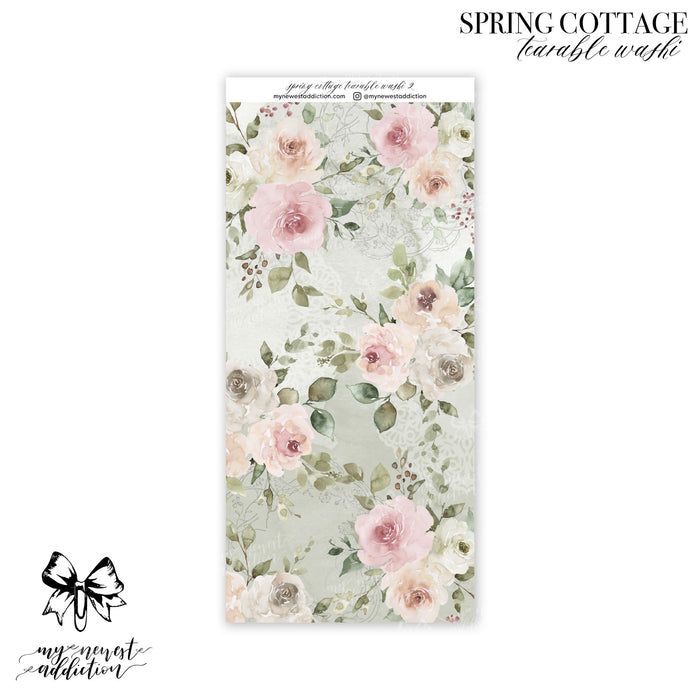 Spring Cottage Tearable Washi