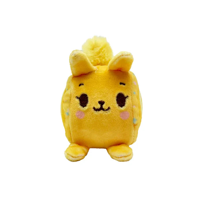 Squish Berries 4 Inch Scented Squishy Sensory Plush Toy - Yellow Cat