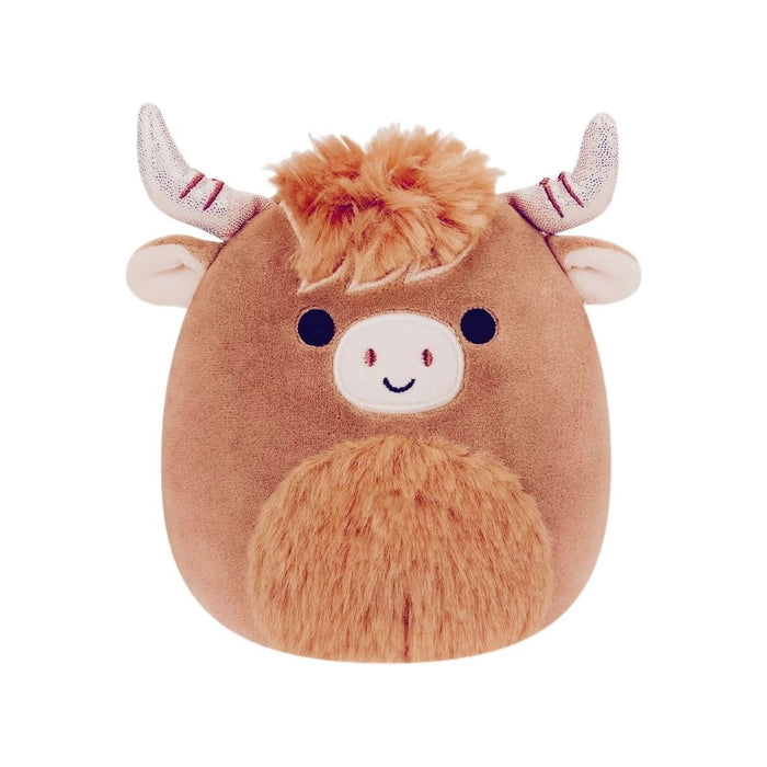 Squishmallow 16 Inch Wilfred the Highland Cow Plush Toy - Owl & Goose Gifts