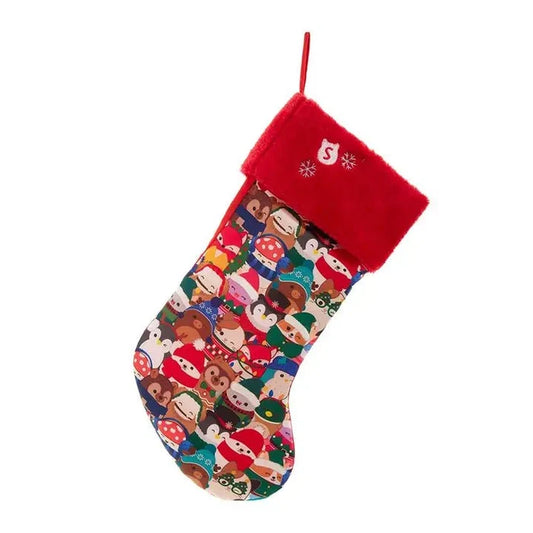 Squishmallow 19" Character Print Christmas Stocking - Owl & Goose Gifts