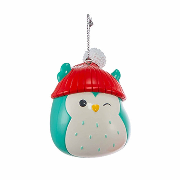 Squishmallow 3" Character Ornament - WINSTON THE OWL - Owl & Goose Gifts
