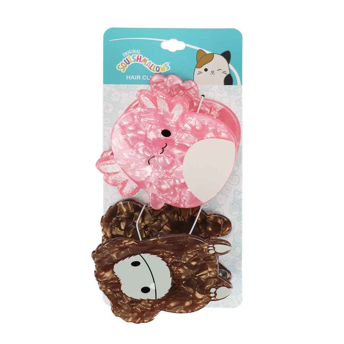 Squishmallow Benny and Archie Hair Clip Set