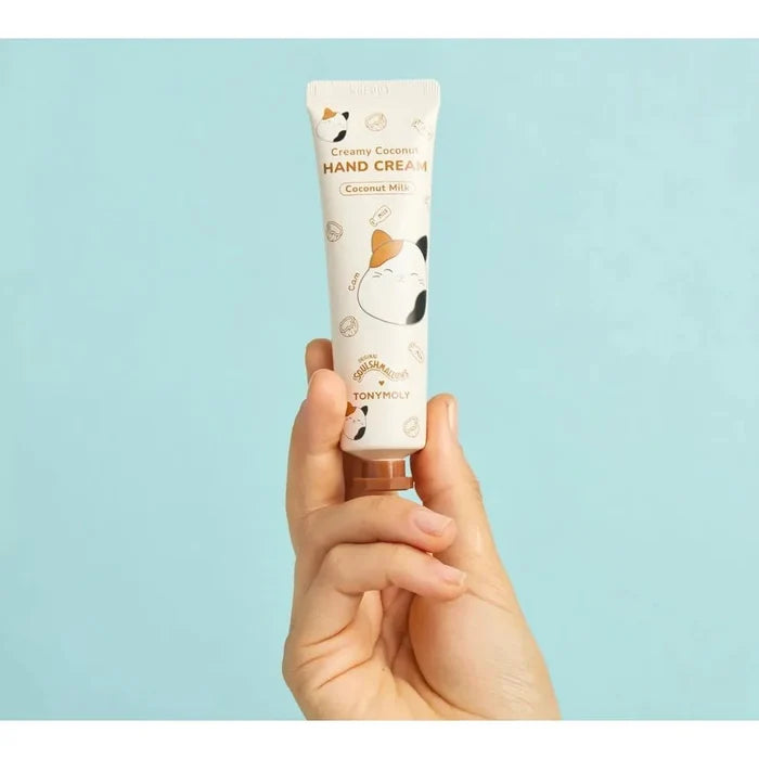 Squishmallow X TONYMOLY Cam's Creamy Coconut Milk Hand Cream - Owl & Goose Gifts