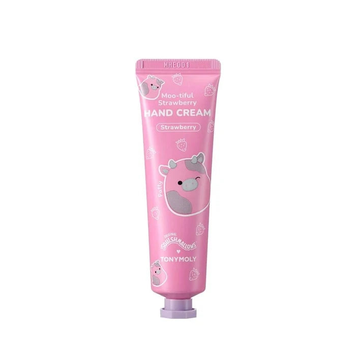 Squishmallow X TONYMOLY Patty's Moo - tiful Strawberry Hand Cream - Owl & Goose Gifts