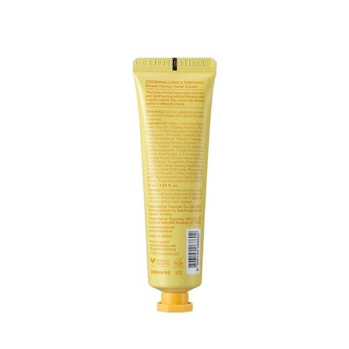 Squishmallow X TONYMOLY Sunny's Sweet Honey Hand Cream - Owl & Goose Gifts