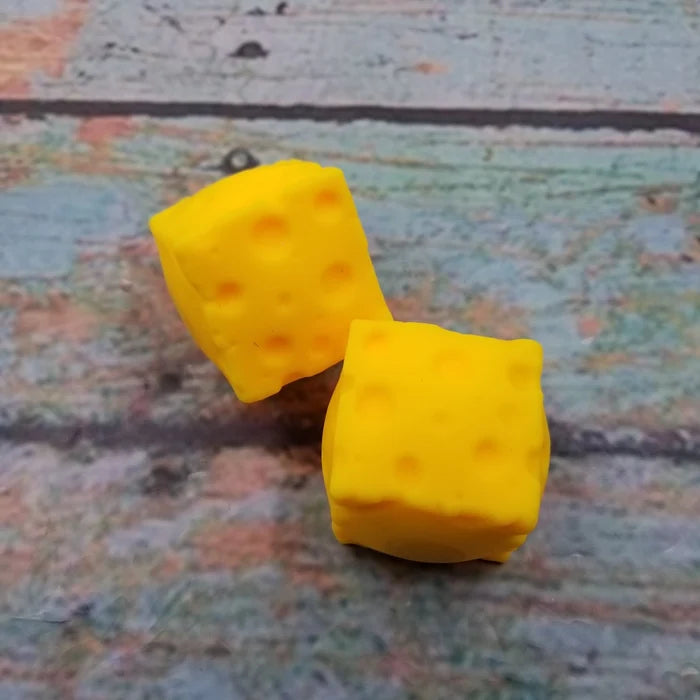 Squishy Cheese 2.5 Inch Dough Filled Sensory Fidget Toy