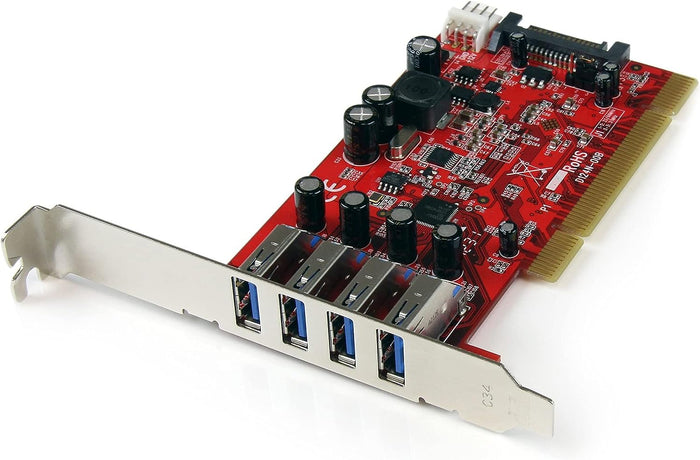StarTech.com 4 Port PCI SuperSpeed USB 3.0 Adapter Card