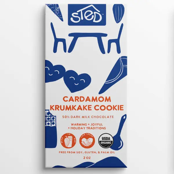 Large- Cardamom Krumkake Cookie