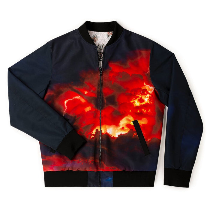 RSVLTS Stranger Things Jacket Stranger Things "Mind Flayer Mayhem" – Reversible Bomber Jacket Stranger Things "Mind Flayer Mayhem" – Reversible Bomber Jacket