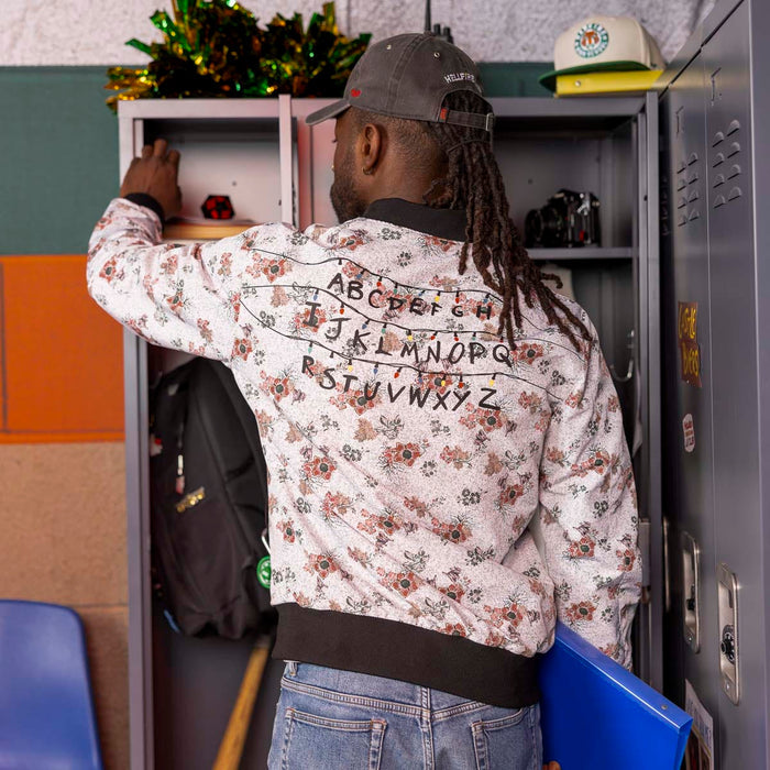 RSVLTS Stranger Things Jacket Stranger Things "Mind Flayer Mayhem" – Reversible Bomber Jacket Stranger Things "Mind Flayer Mayhem" – Reversible Bomber Jacket