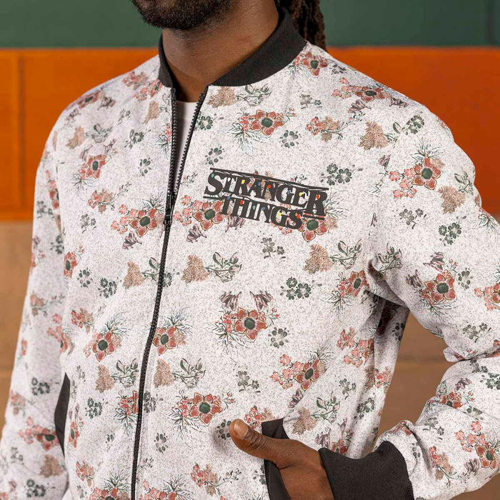 RSVLTS Stranger Things Jacket Stranger Things "Mind Flayer Mayhem" – Reversible Bomber Jacket Stranger Things "Mind Flayer Mayhem" – Reversible Bomber Jacket