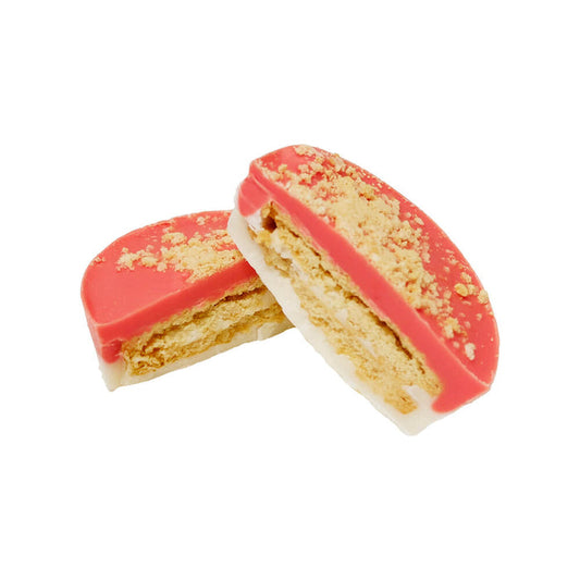 Strawberry shortcake covered cookie and cream - 1 unit