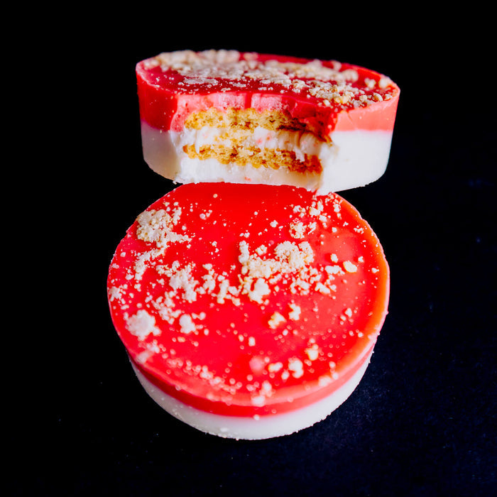 Strawberry shortcake covered cookie and cream - 1 unit