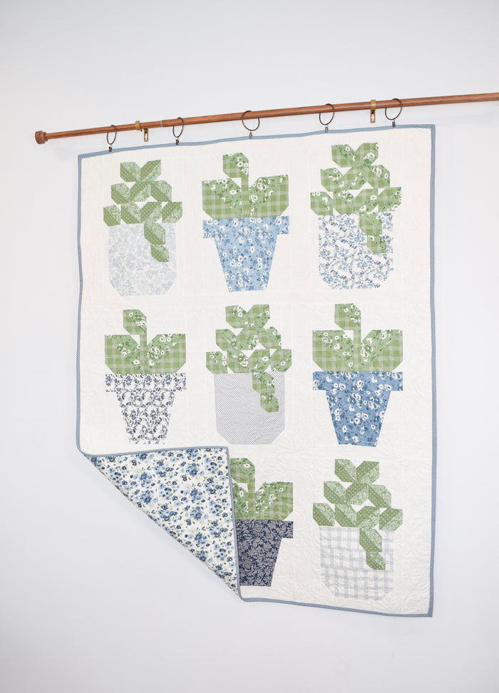 Succulent Stitches Quilt (Downloadable Sewing Pattern)