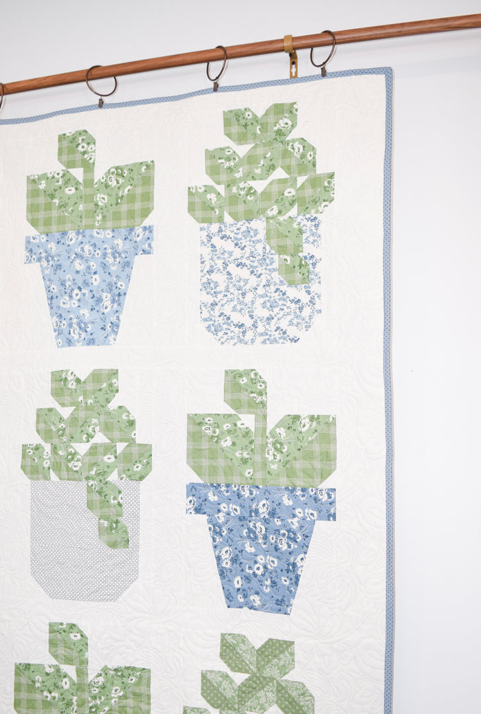 Succulent Stitches Quilt (Downloadable Sewing Pattern)
