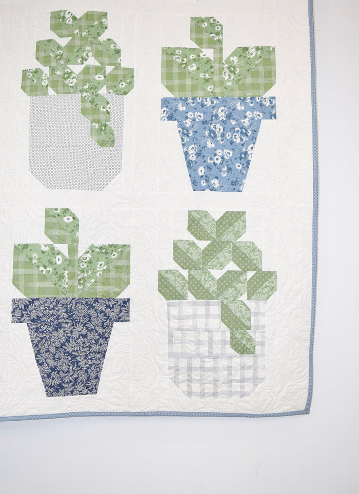 Succulent Stitches Quilt (Downloadable Sewing Pattern)