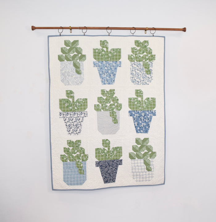 Succulent Stitches Quilt (Downloadable Sewing Pattern)