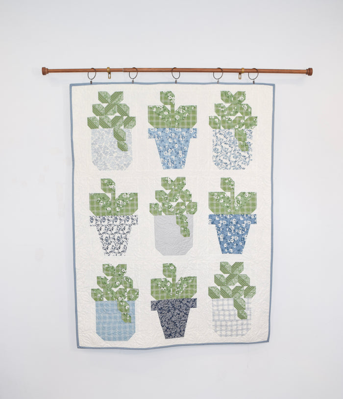 Succulent Stitches Quilt (Downloadable Sewing Pattern)