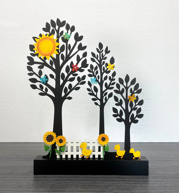 Summer Sunflower Magnets S/3