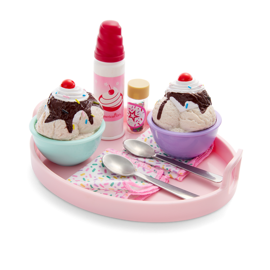 Sundaes for Two Set for 18-inch Dolls